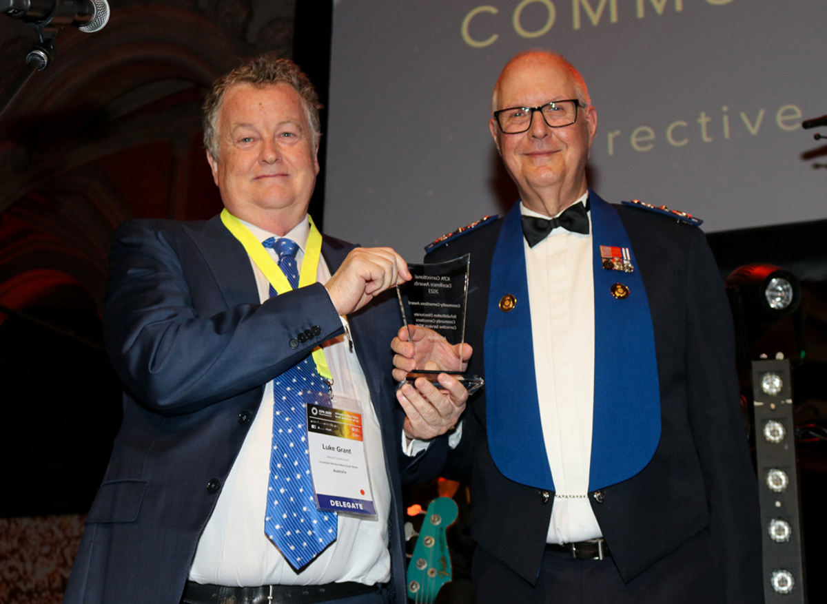 Community Corrections Award 